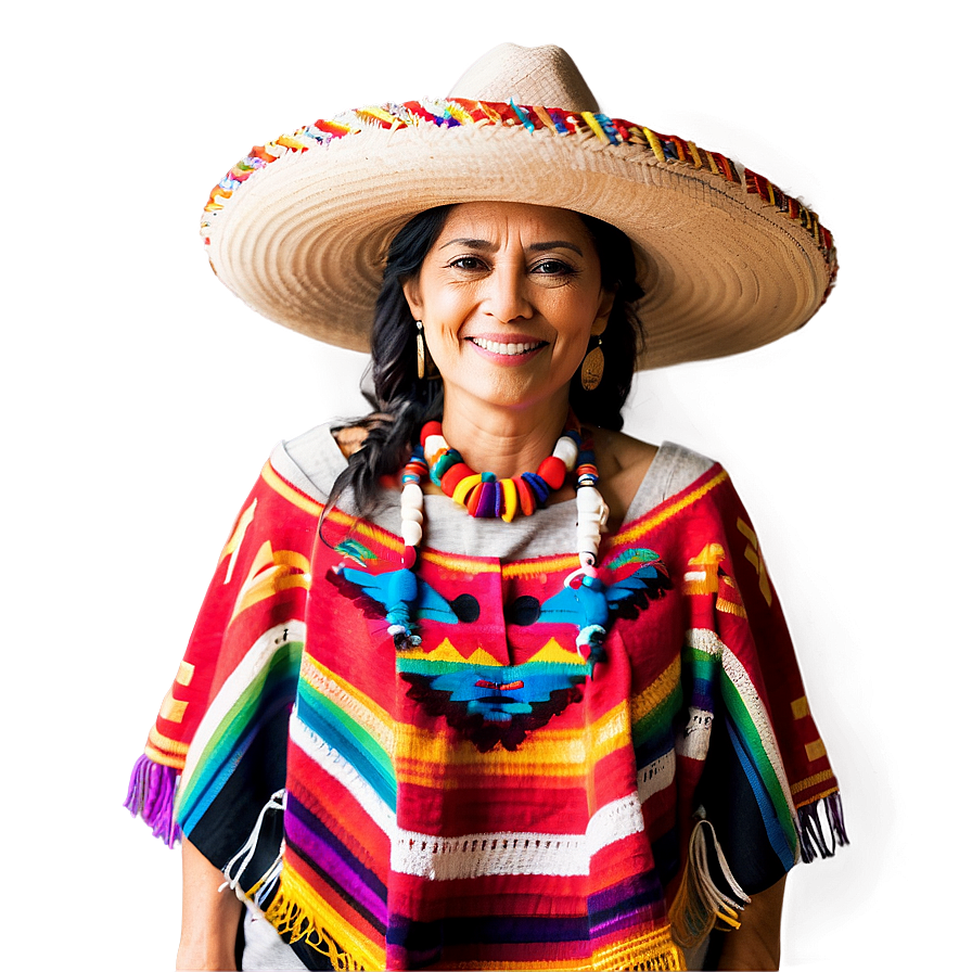 Mexican Poncho Cultural Pride Png 06282024 PNG image