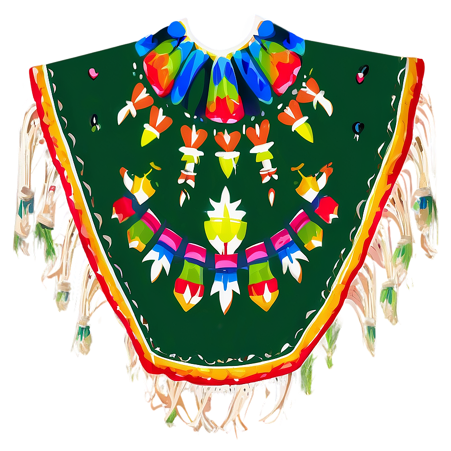 Mexican Poncho Design Png Txq67 PNG image