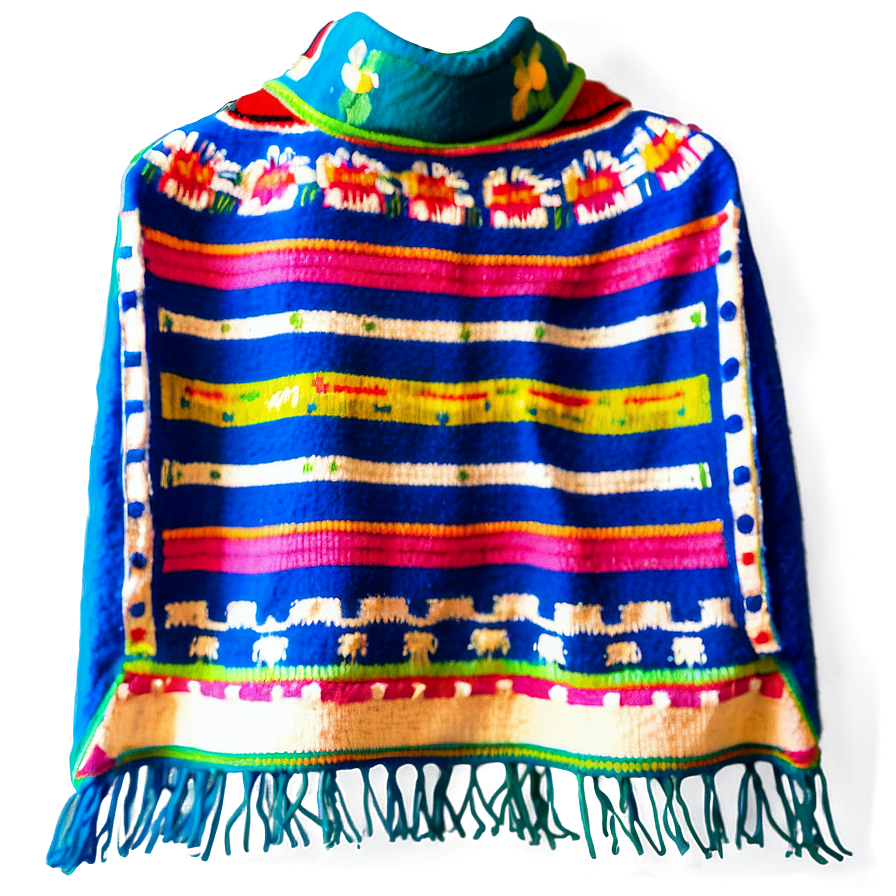 Mexican Poncho For Celebration Png 45 PNG image