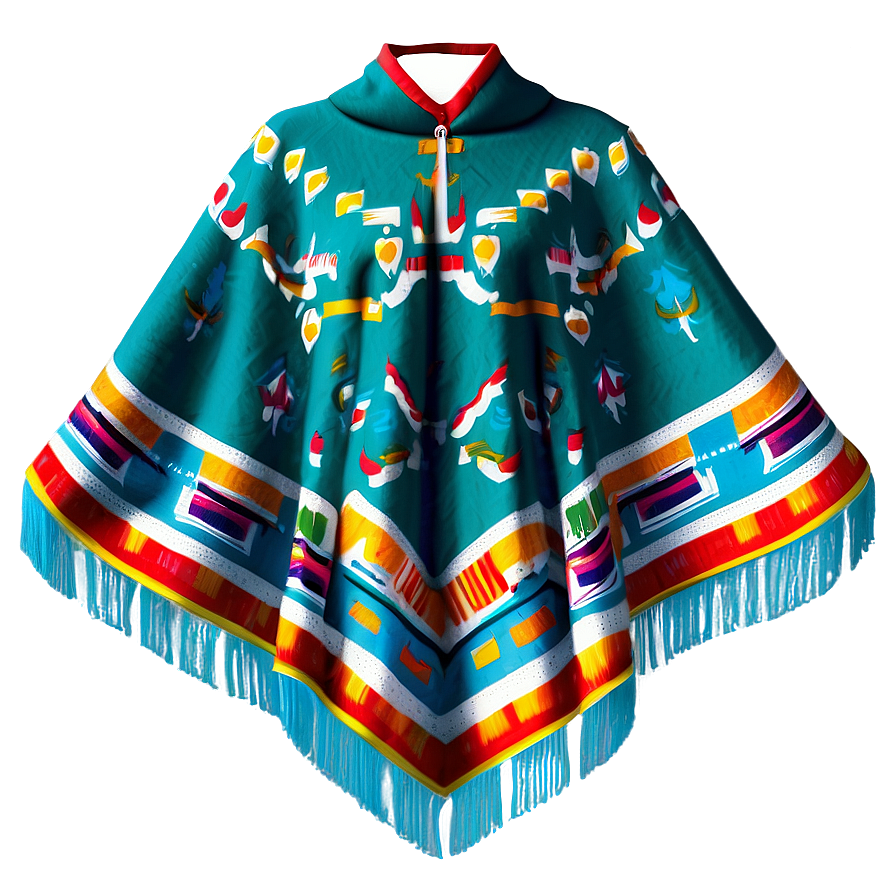 Mexican Poncho For Special Occasions Png 06282024 PNG image