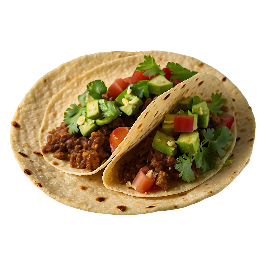 Mexican Vegan Tacos Png 43 PNG image