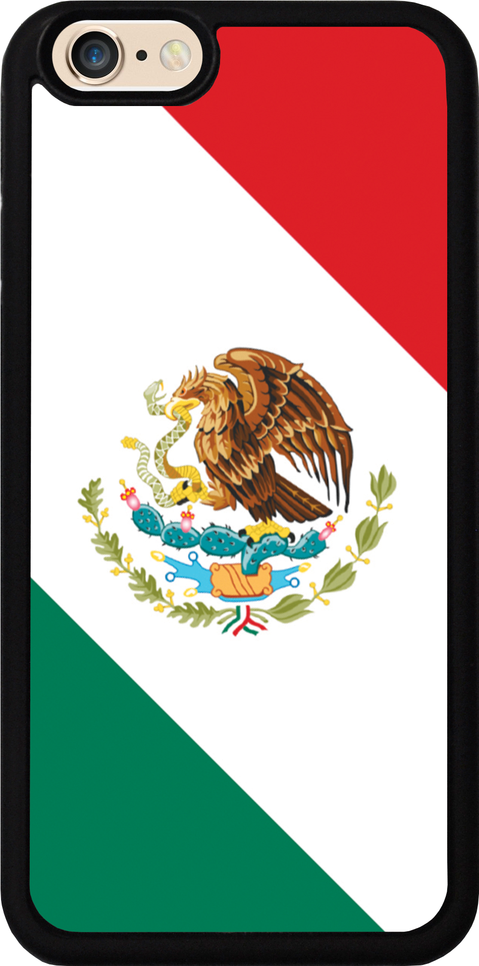 Mexico Flag Eagle Phone Case Design PNG image