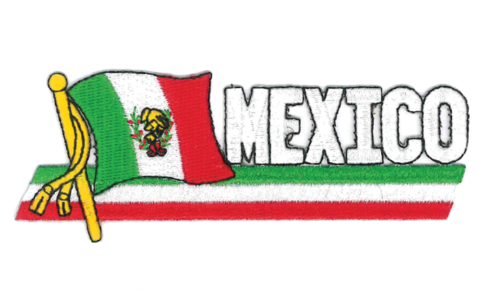 Mexico Flag Graphic Design PNG image