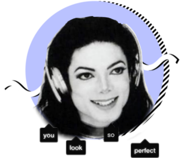 Michael Jackson Compliment Meme PNG image