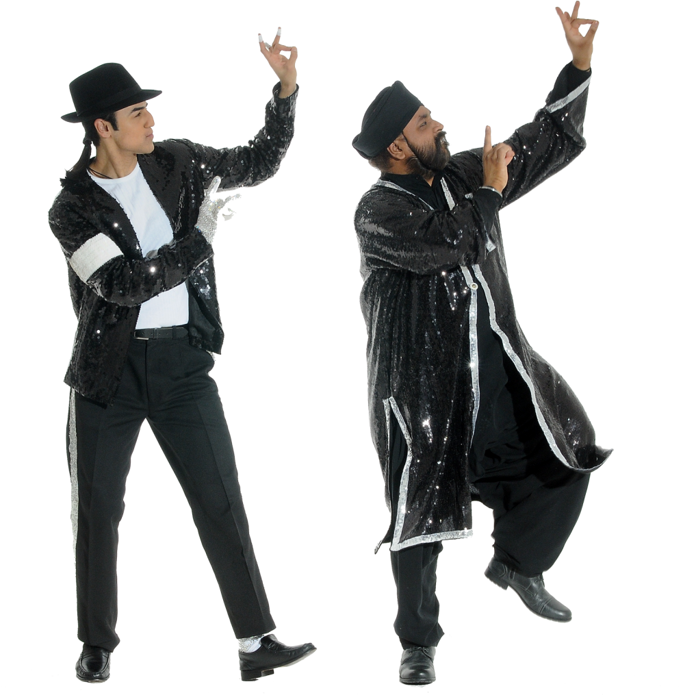 Michael Jackson Impersonators Dancing PNG image