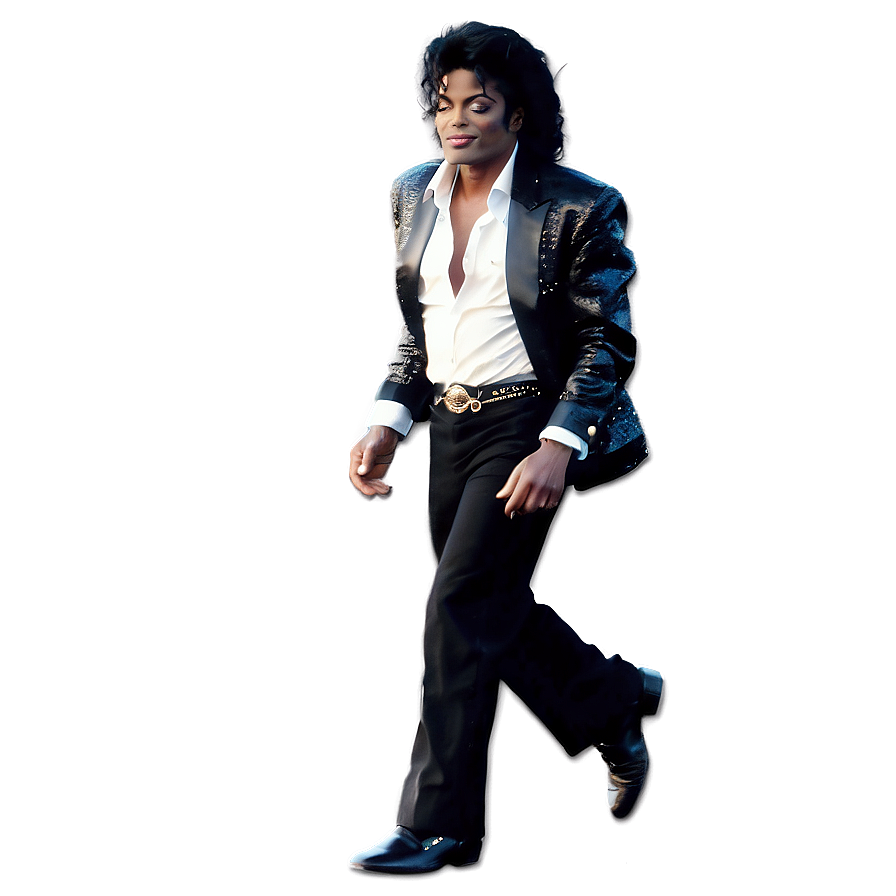 Michael Jackson Moonwalk Thriller Png 06252024 PNG Image