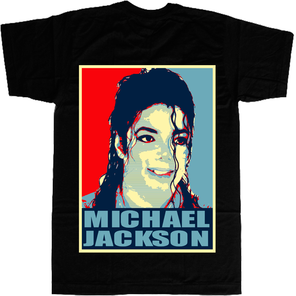 Michael Jackson Pop Art Tshirt PNG image