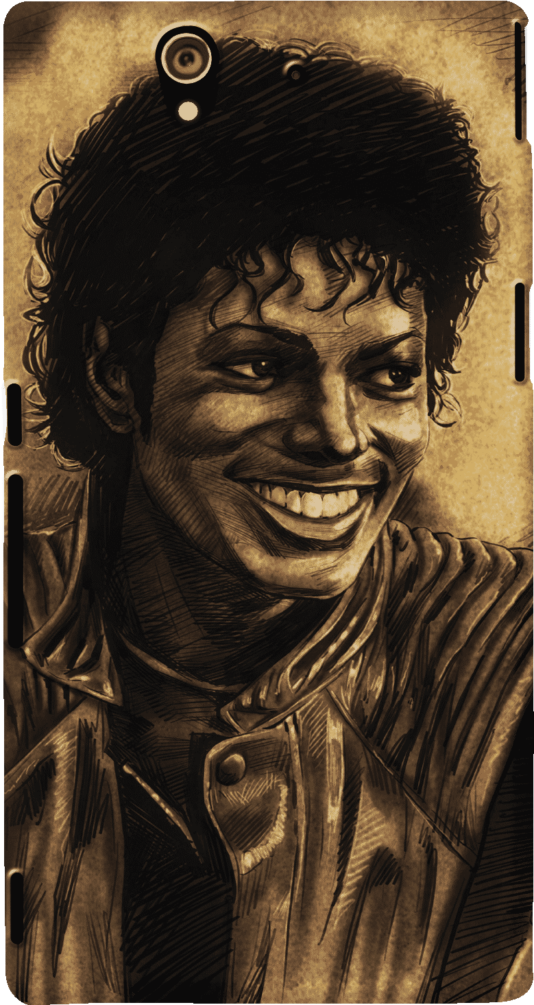 Michael Jackson Sketch Artwork PNG image
