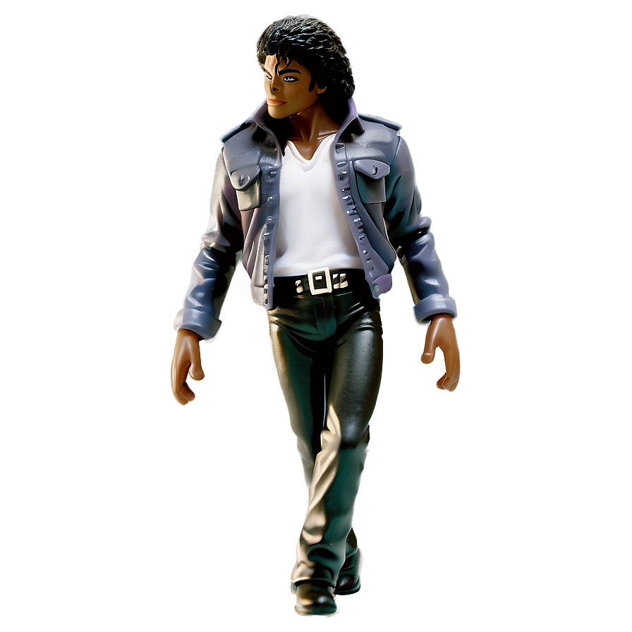 Michael Jackson Thriller Action Figure Png Ufu55 PNG image