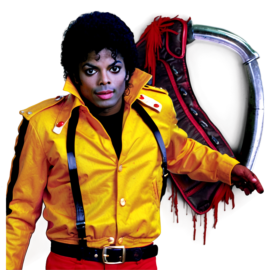 Michael Jackson Thriller Outfit Detail Png 36 PNG image