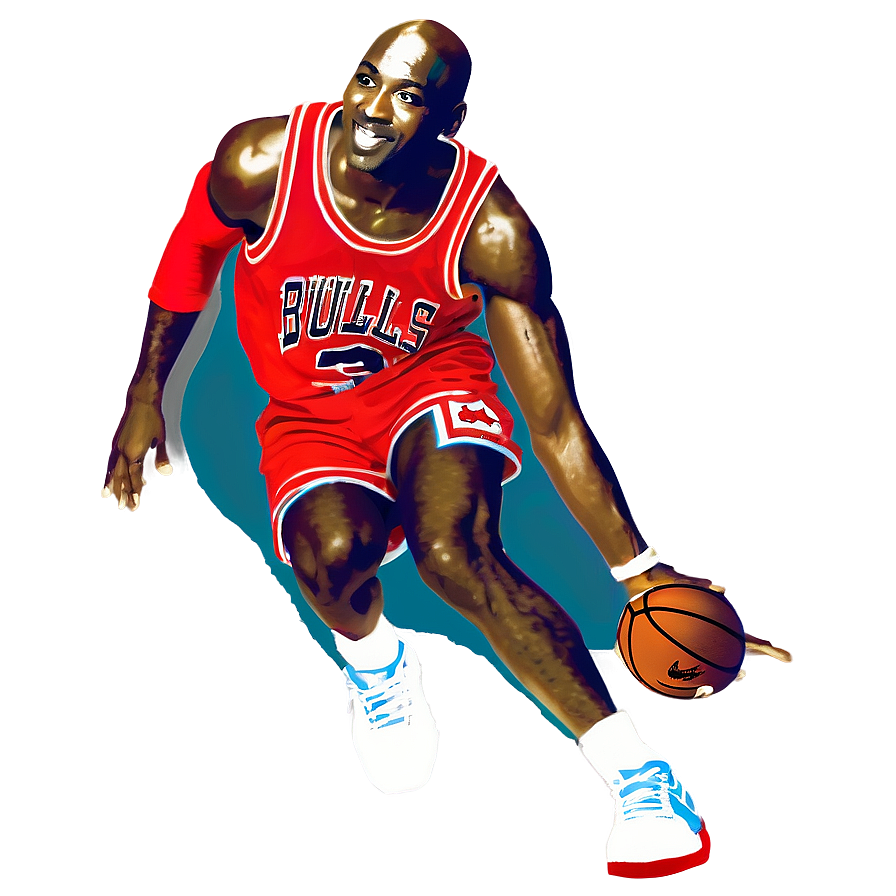 Michael Jordan Basketball Skills Png Iac PNG image