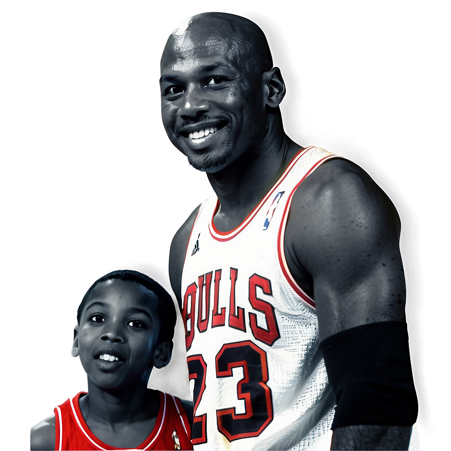 Michael Jordan Family Moments Png 05212024 PNG image