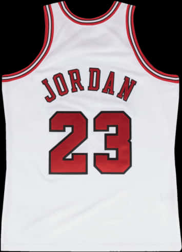 Michael Jordan23 Basketball Jersey PNG image