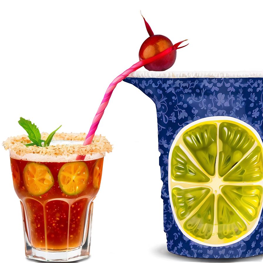 Michelada Party Drink Png Mvq PNG image