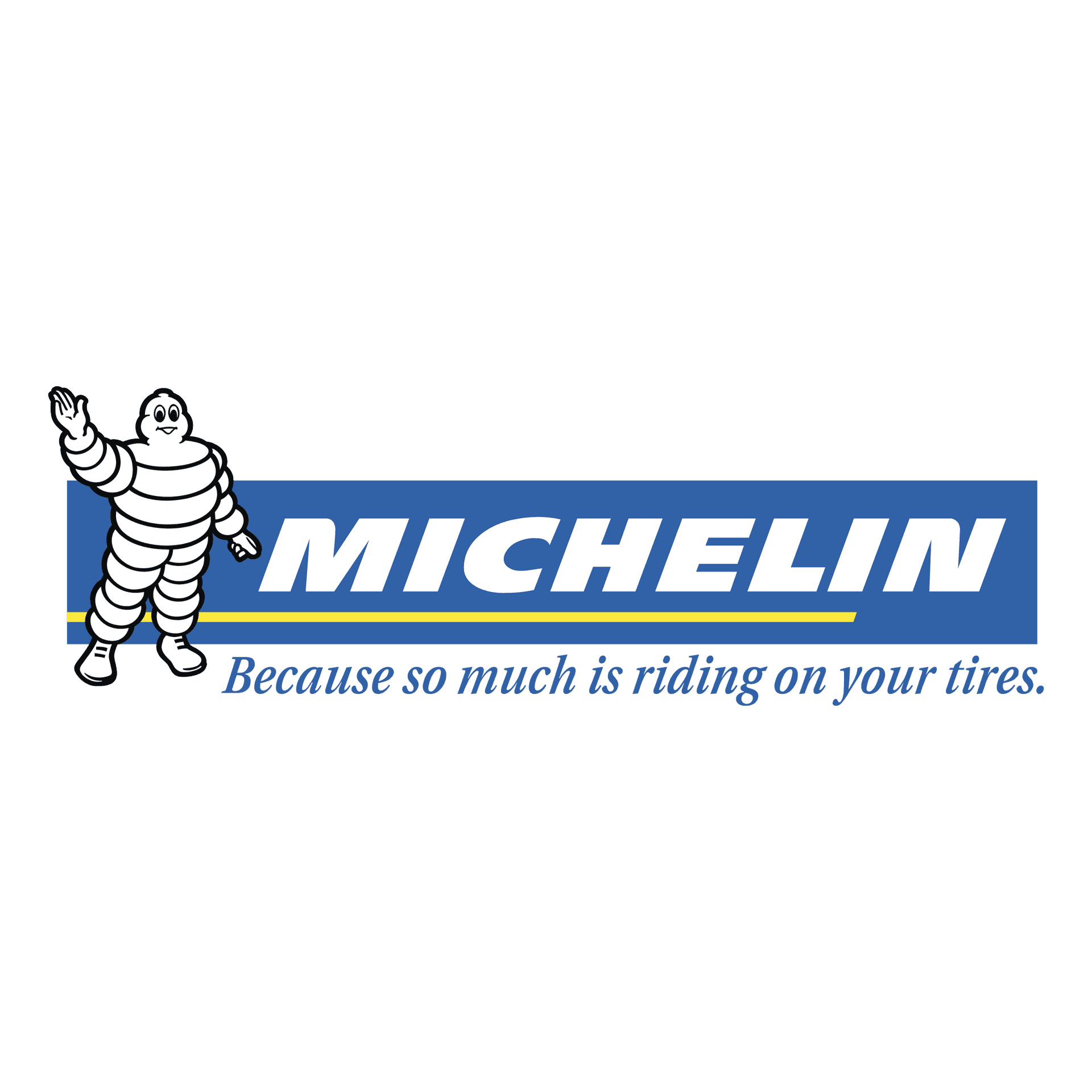 Michelin Logowith Mascotand Slogan PNG image