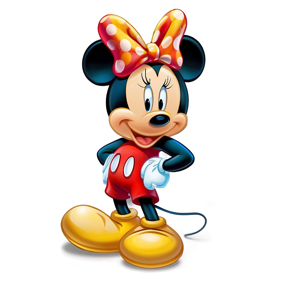 Mickey And Minnie B PNG image