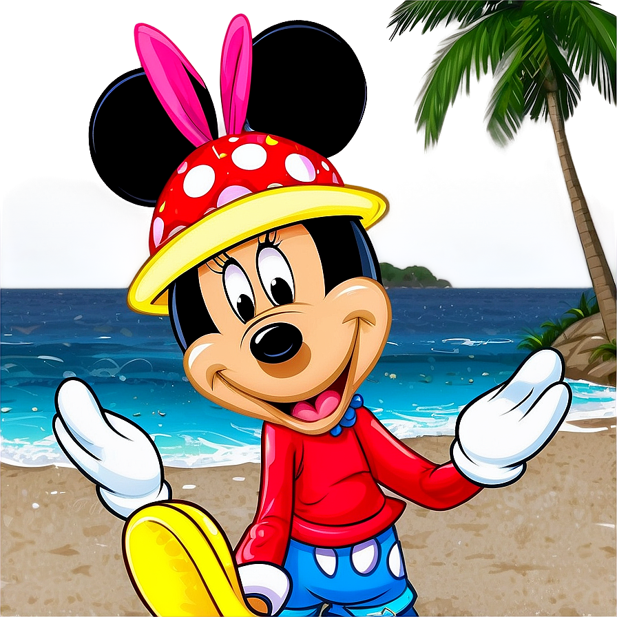 Mickey And Minnie Beach Day Png 63 PNG image