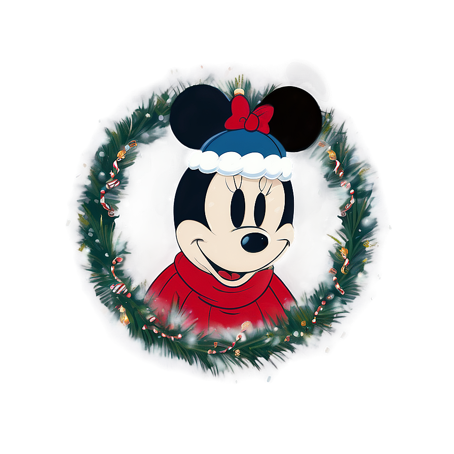 Mickey And Minnie Cozy Winter Png Toi PNG image