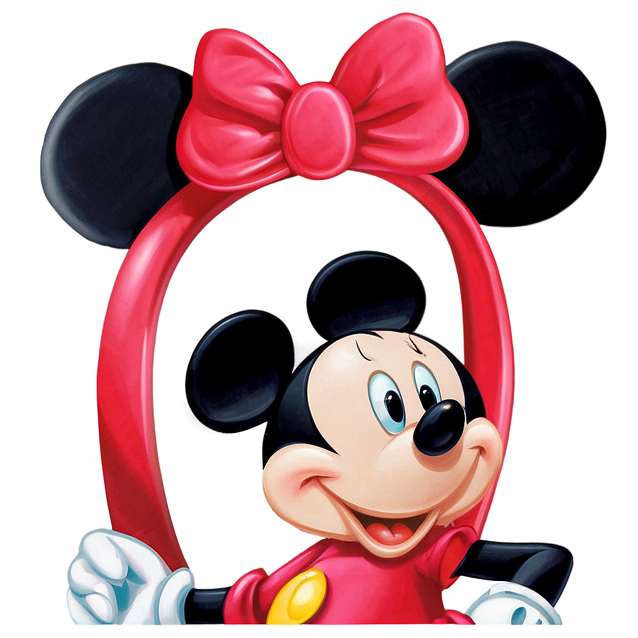 Mickey And Minnie Cute Pose Png Dwn60 PNG image