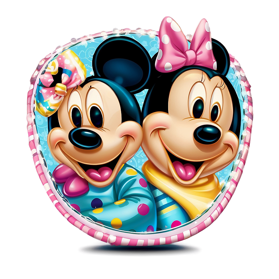 Mickey And Minnie Easter Celebration Png 24 PNG image