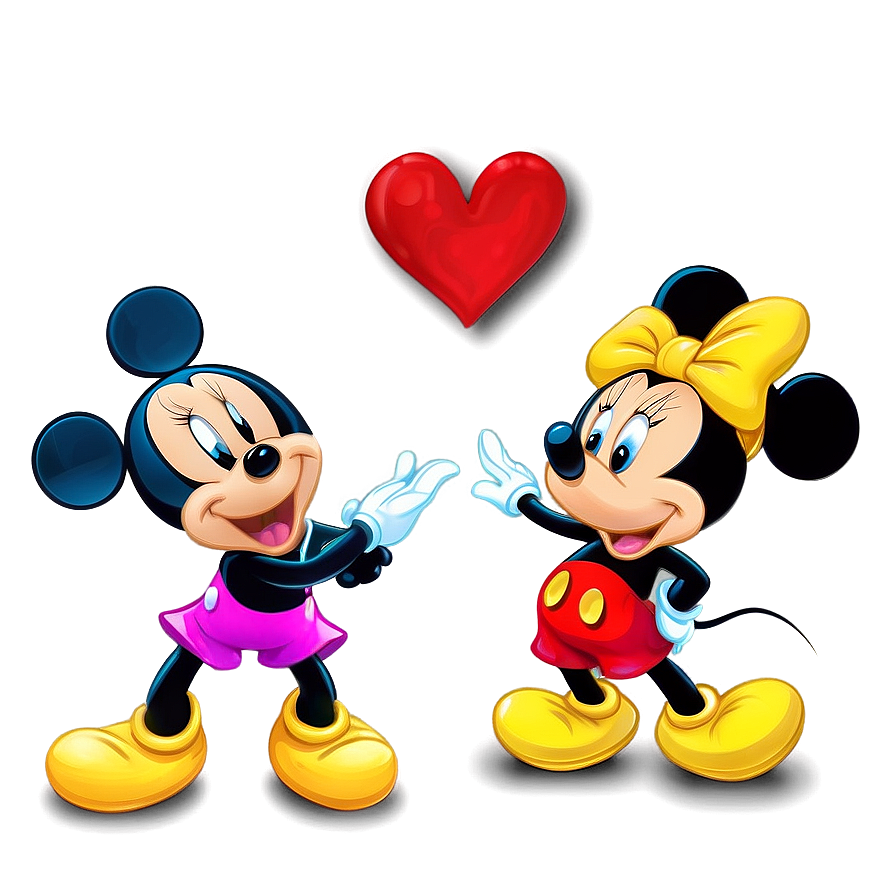 Mickey And Minnie Forever Love Png 46 PNG image