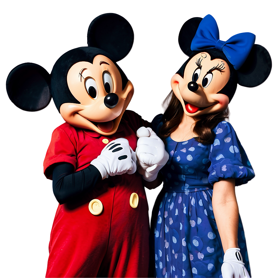 Mickey And Minnie Joyful Laughter Png 41 PNG image