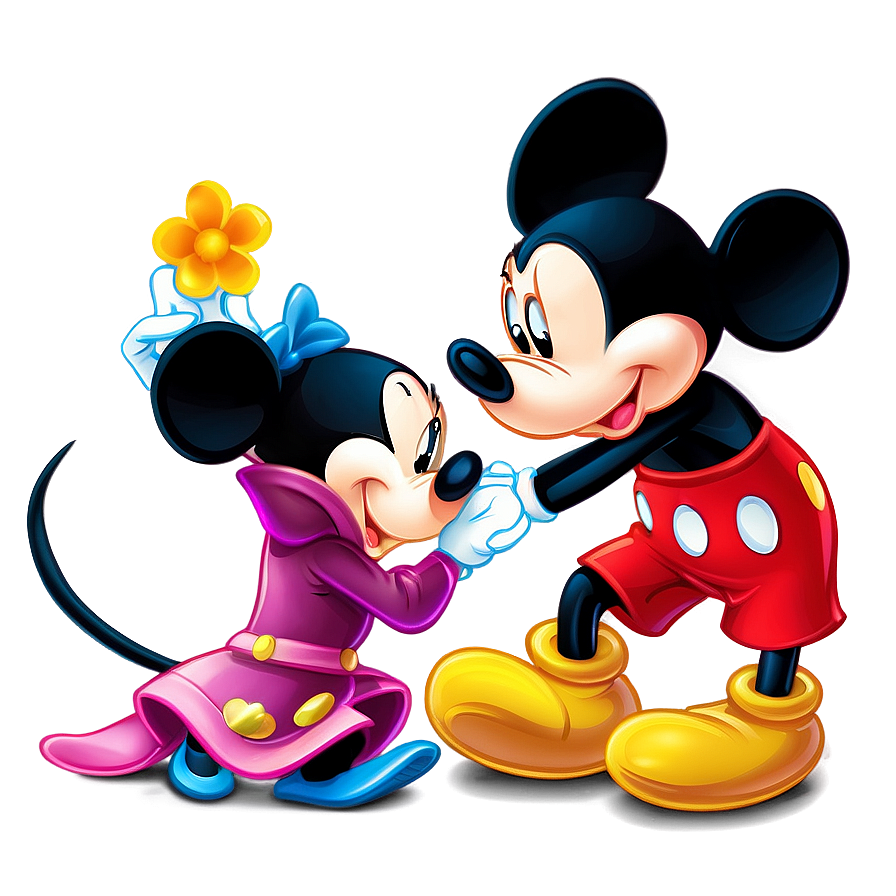 Mickey And Minnie Magical Moment Png Ack65 PNG image