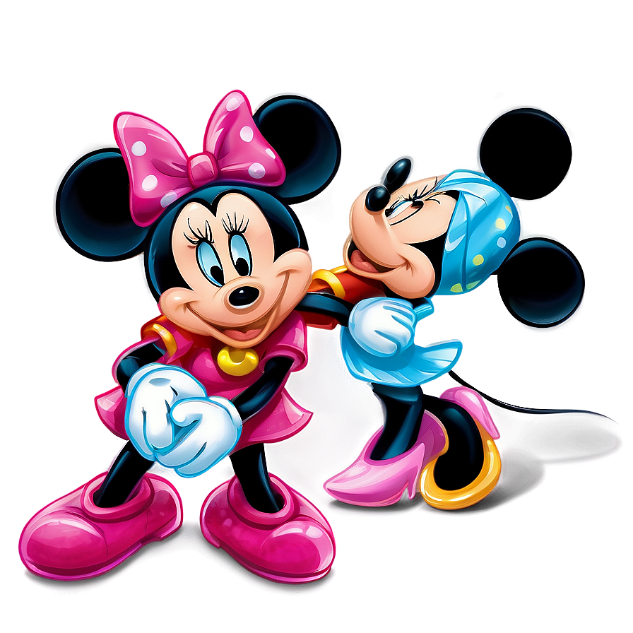 Mickey And Minnie Romantic Getaway Png 06122024 PNG image