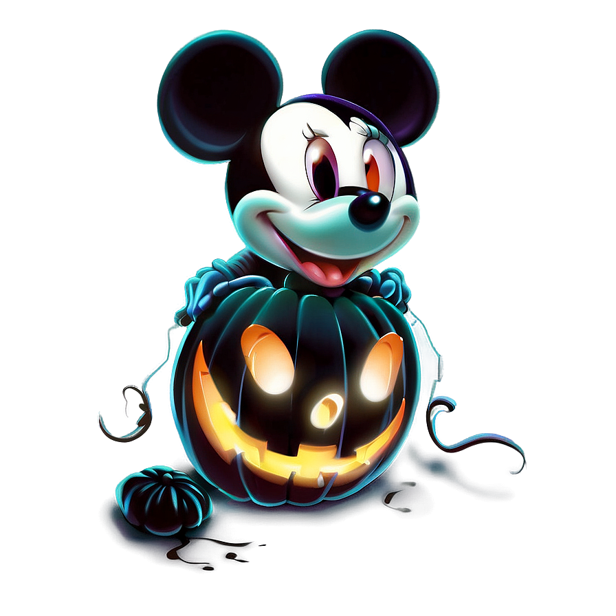 Mickey And Minnie Spooky Halloween Png Cgu5 PNG image