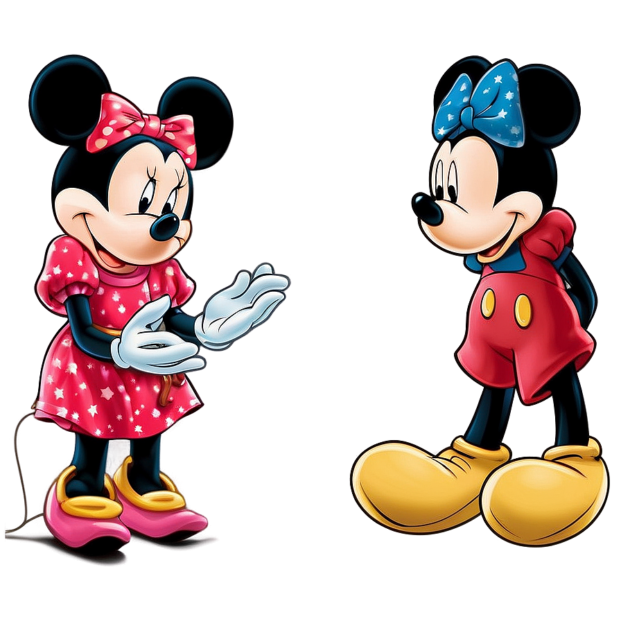 Mickey And Minnie Star Gazing Png 06122024 PNG image