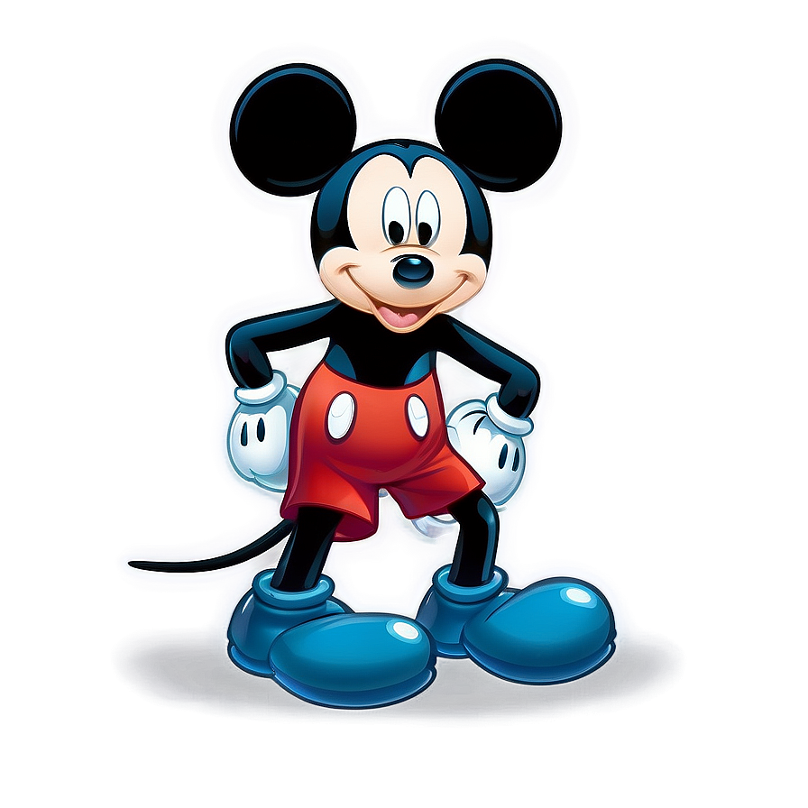 Mickey Mouse B PNG image