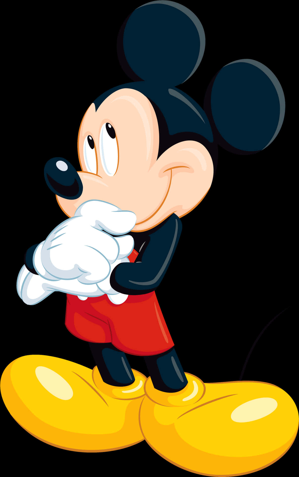 Mickey_ Mouse_ Classic_ Pose PNG image