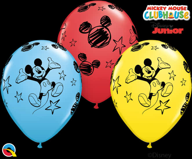 Mickey Mouse Clubhouse Balloons PNG image