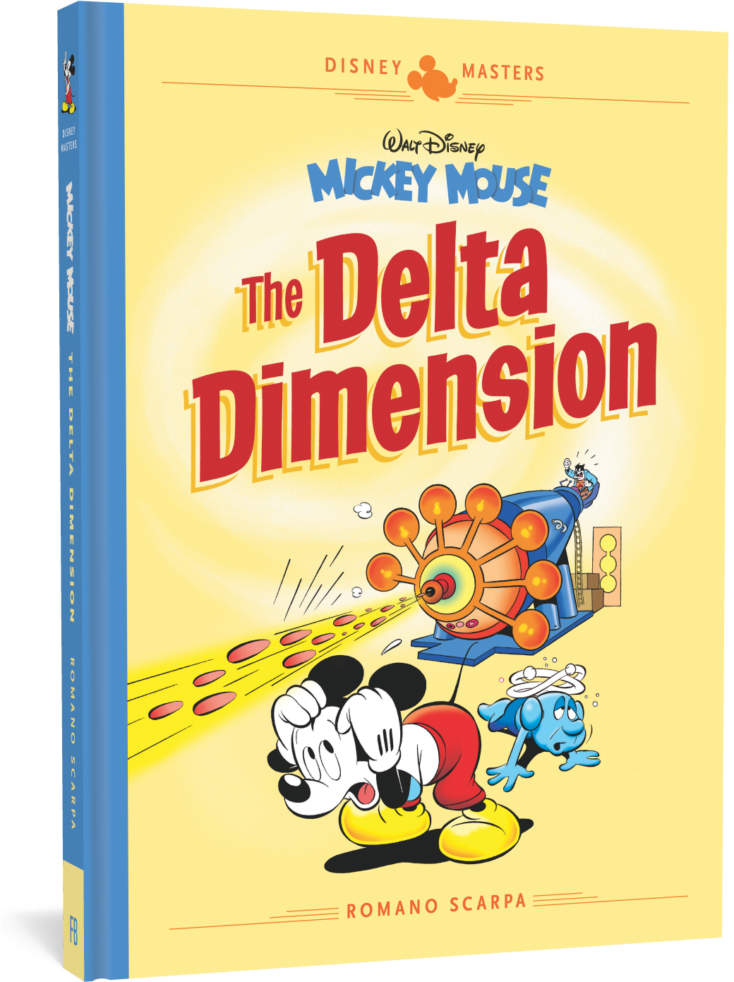 Mickey Mouse Delta Dimension Comic Book Cover PNG image