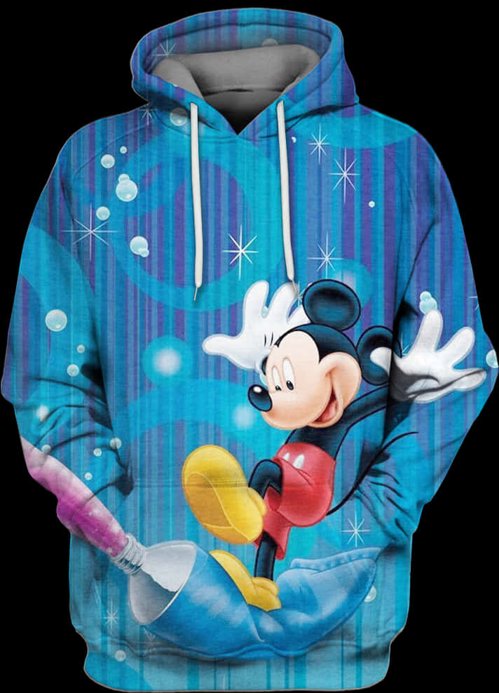 Mickey Mouse Fantasy Hoodie PNG image