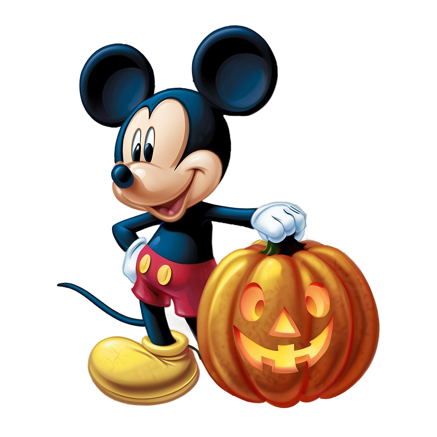 Mickey Mouse Halloween Celebration Png Iqe28 PNG image