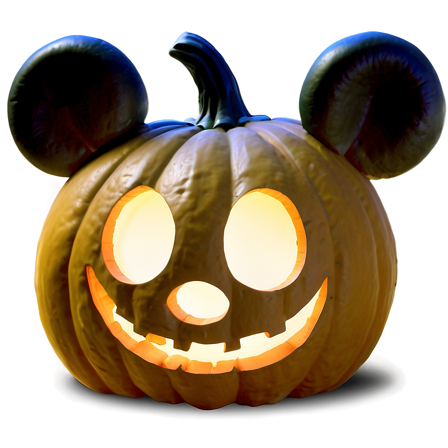 Mickey Mouse Halloween Jack O Lantern Png 06212024 PNG image