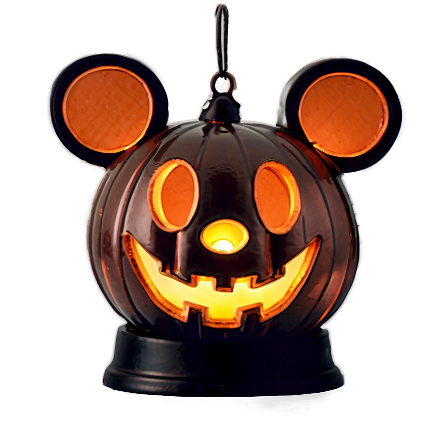 Mickey Mouse Halloween Lantern Png Rhs30 PNG image