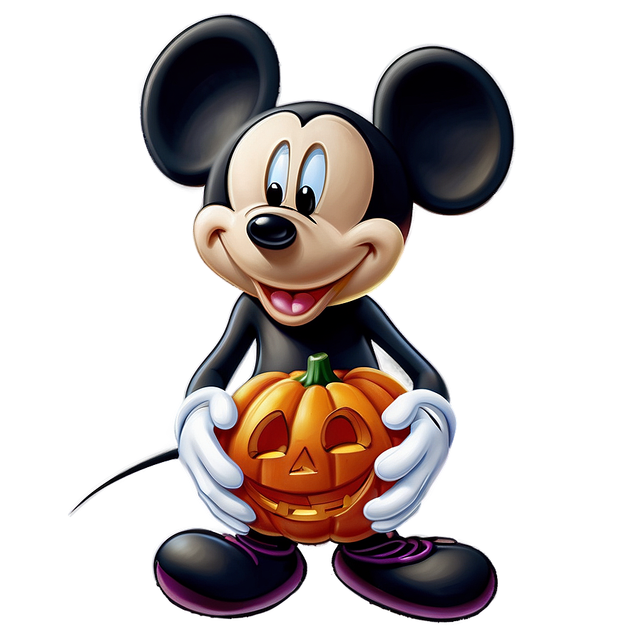 Mickey Mouse Halloween Spell Png Jpq PNG image