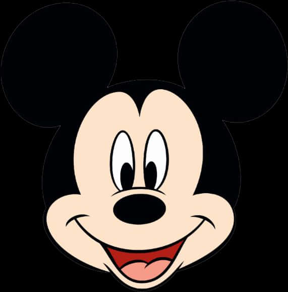 Mickey Mouse Iconic Face PNG image