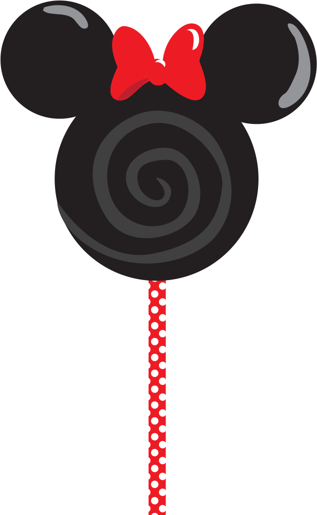 Mickey Mouse Lollipop Design PNG image