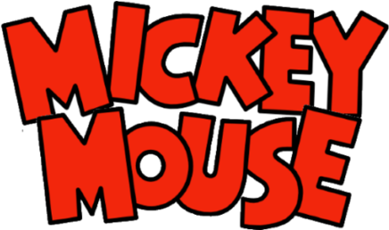 Mickey Mouse Red Logo PNG image