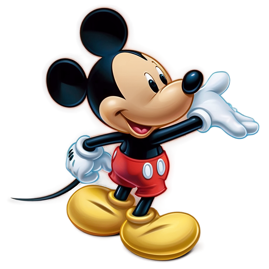 Mickey Mouse Side View Png 06202024 PNG image