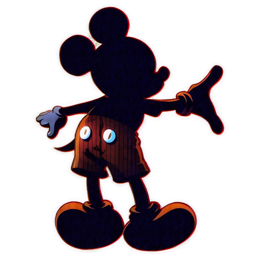 Mickey Mouse Silhouette Art Png 91 PNG image