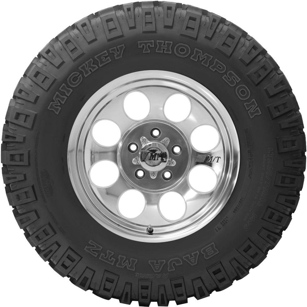 Mickey Thompson Off Road Tire PNG image