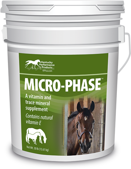 Micro Phase Horse Supplement Bucket PNG image