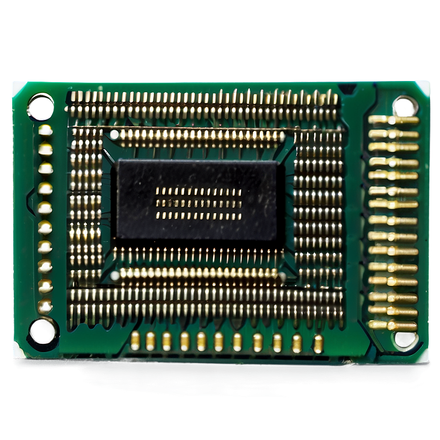 Microchip A PNG image