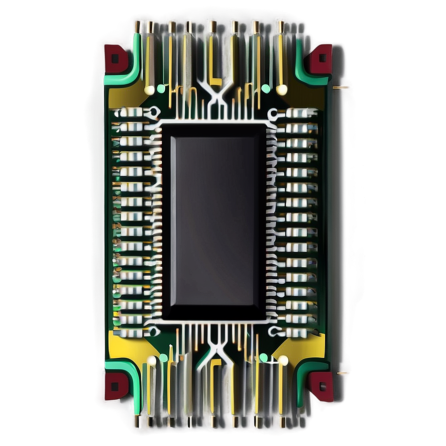 Microchip B PNG image