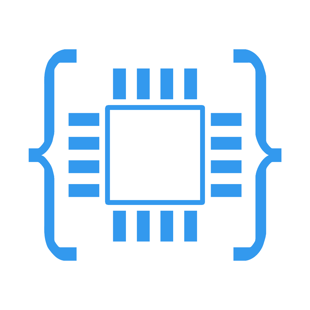 Microchip Icon Graphic PNG image