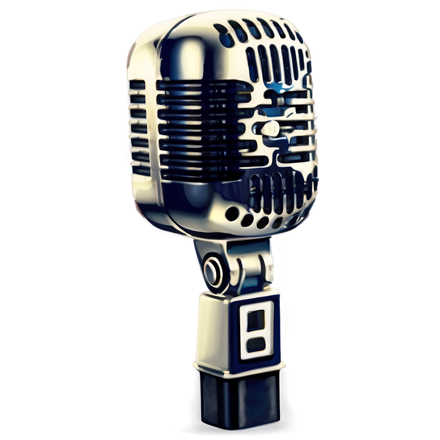 Microphone D PNG image